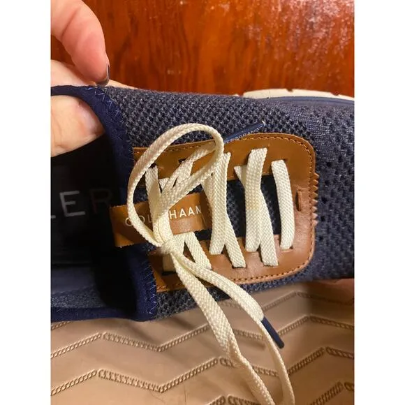 Navy Cole Haan Zero Grand Men's Fashion Sneakers 8