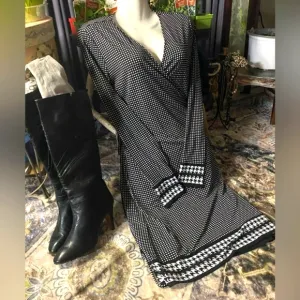 Neiman Marcus Vintage Italian Leather Black Knee Boots