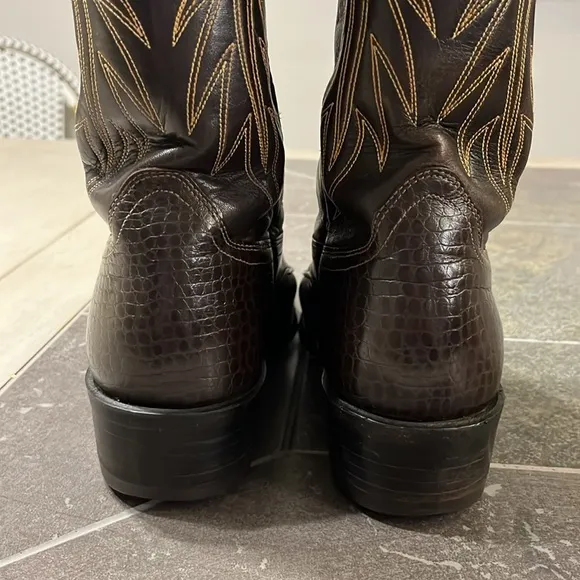 Neolite Men’s Leather Cowboy Boots Size 7 1/2.