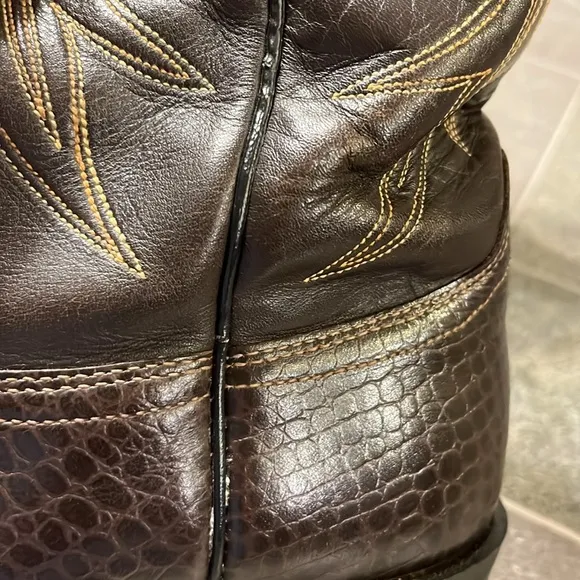 Neolite Men’s Leather Cowboy Boots Size 7 1/2.