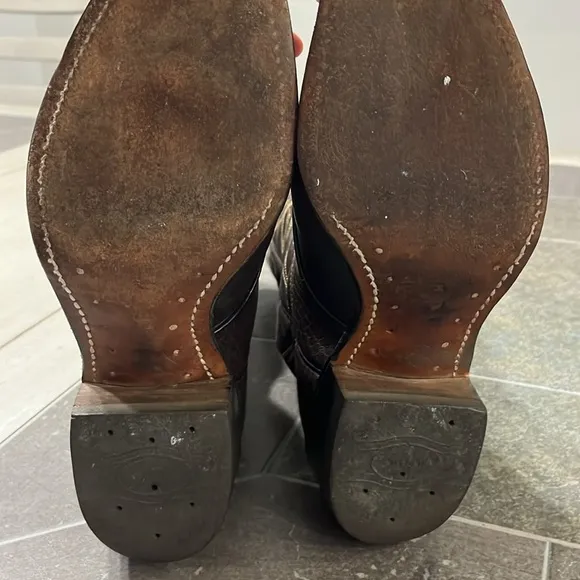 Neolite Men’s Leather Cowboy Boots Size 7 1/2.