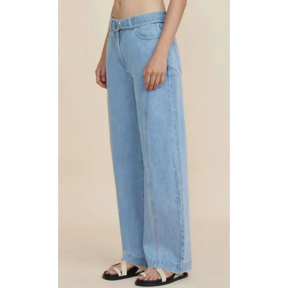 NEW ACLER wiston jean in mid wash