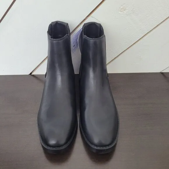 NEW Aerosoles Tropea Women Size 7M Black Ankle Bootie Boots 7CT