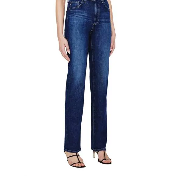 NEW AG JEANS alexxis straight jeans in east