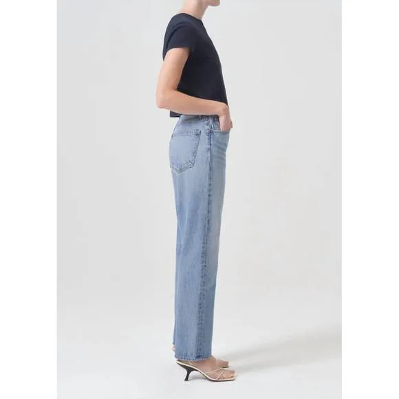 NEW AGOLDE 90's pinch waist high rise straight in infinite