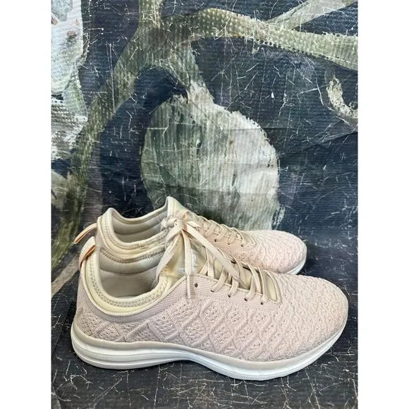NEW APL Rose Tan Techloom Phantom Pro Sneakers in Size 10