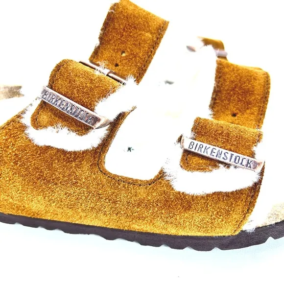 NEW Arizona Shearling Suede Leather (B37-14) by Birkenstock