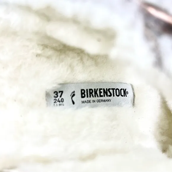 NEW Arizona Shearling Suede Leather (B37-14) by Birkenstock