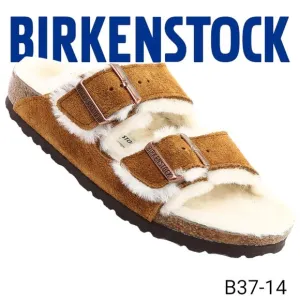 NEW Arizona Shearling Suede Leather (B37-14) by Birkenstock