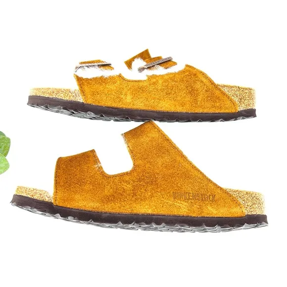 NEW Arizona Shearling Suede Leather (B37-14) by Birkenstock