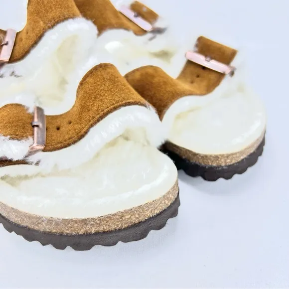 NEW Arizona Shearling Suede Leather (B37-14) by Birkenstock