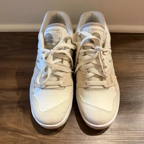 New Balance 550 Sneakers in Sea Salt Linen