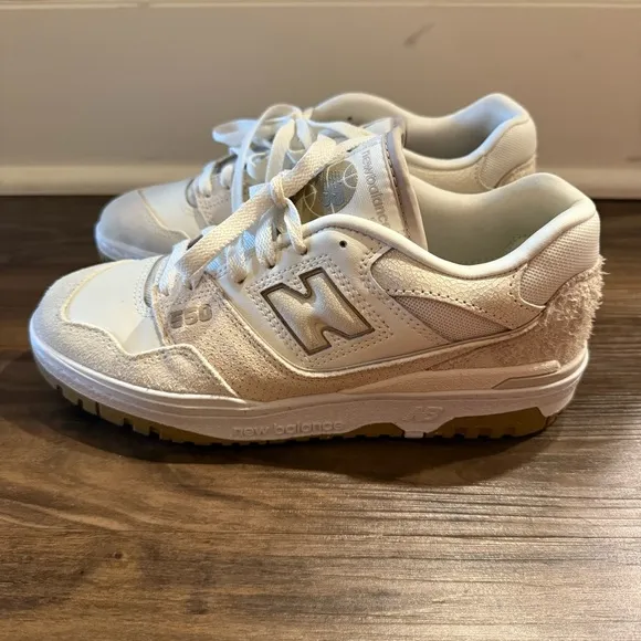 New Balance 550 Sneakers in Sea Salt Linen