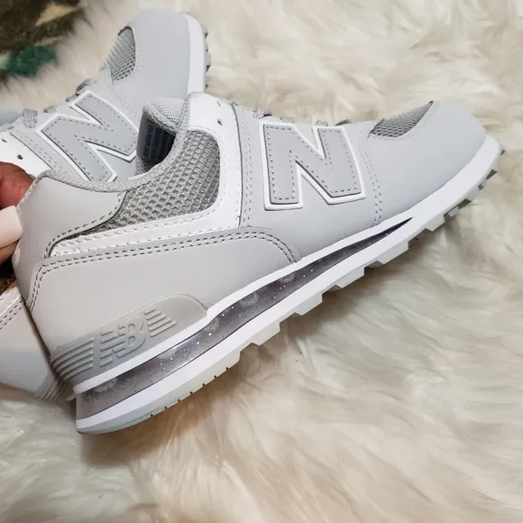 New Balance Girl's 574 Translucent V1 Sneaker