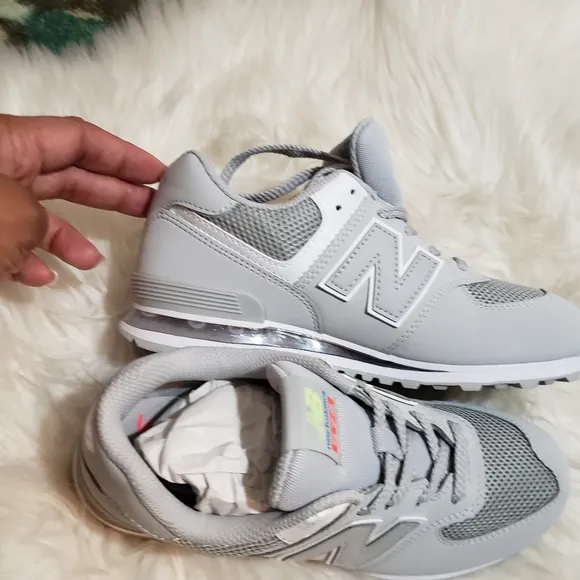 New Balance Girl's 574 Translucent V1 Sneaker