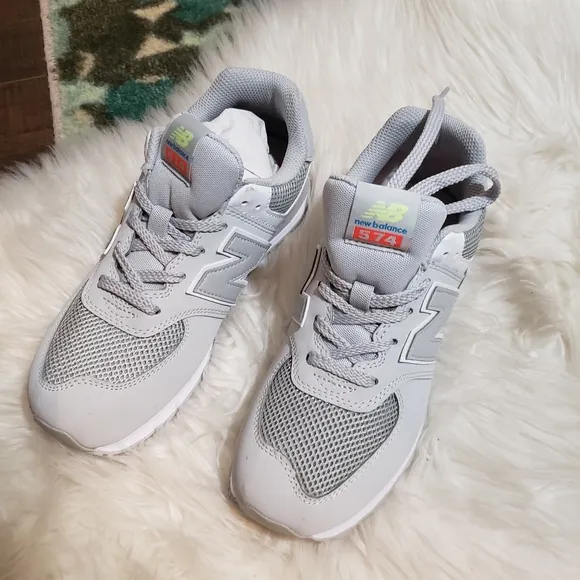 New Balance Girl's 574 Translucent V1 Sneaker