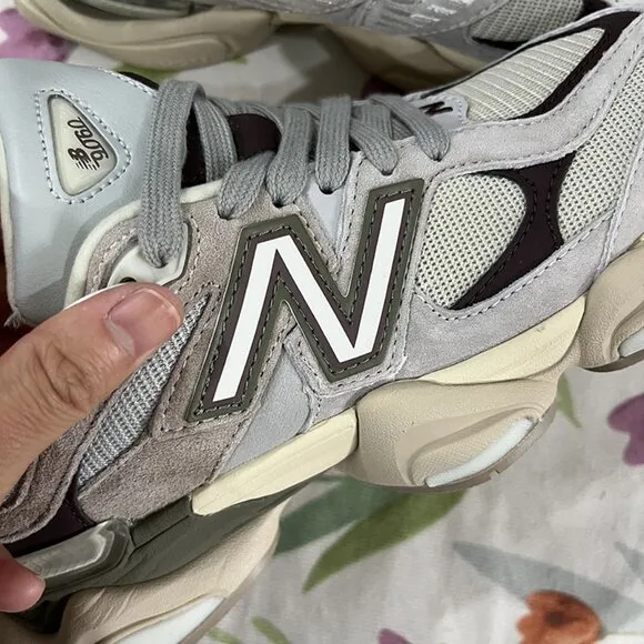 New Balance Grey Retro Sneakers