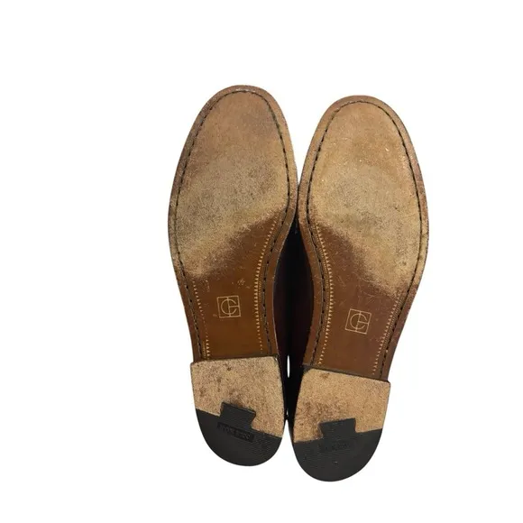New Balance Heritage Collection Tassel Loafers Brown Mens Size 12 Leather