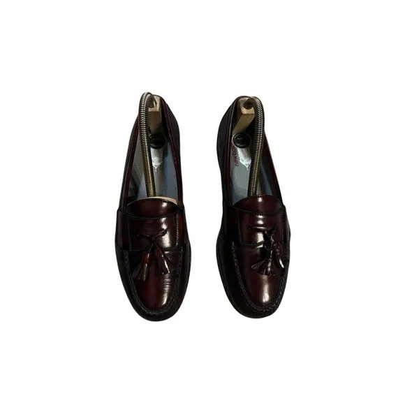 New Balance Heritage Collection Tassel Loafers Brown Mens Size 12 Leather