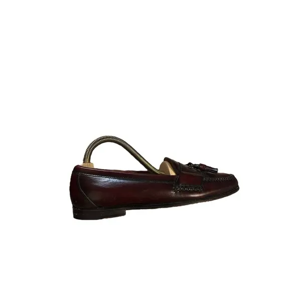 New Balance Heritage Collection Tassel Loafers Brown Mens Size 12 Leather