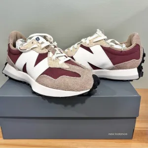 New Balance Red and White Sneakers Retro Design
