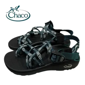 New Chaco Women's ZX/2 Classic Angular Teal Casual Sandals 6