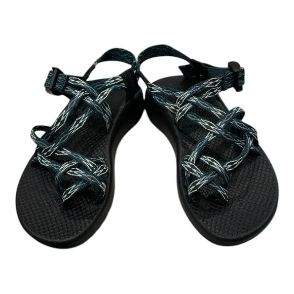 New Chaco Women's ZX/2 Classic Angular Teal Casual Sandals 6