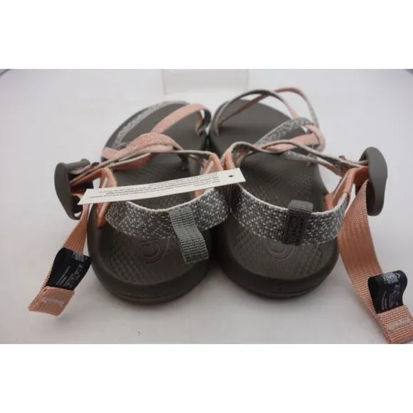 NEW Chaco ZX1 Ecothread Sport Sandals Kid's Big Girl's 3 GREY Burlap/Heather