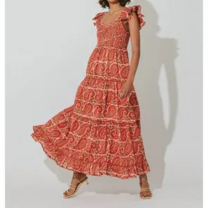 NEW CLEOBELLA zahara ankle dress in aurora