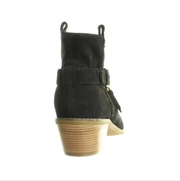NEW COLE HAAN | Jensynn Suede Buckle Booties