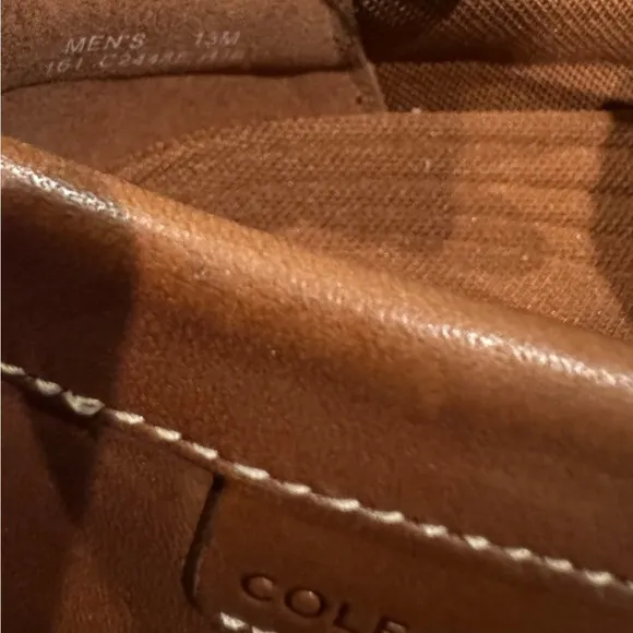 New Cole Haan Lewiston Venetian Woodbury Men's Leather Slip-on Loafers 13
