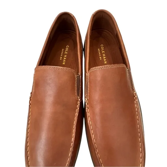 New Cole Haan Lewiston Venetian Woodbury Men's Leather Slip-on Loafers 13