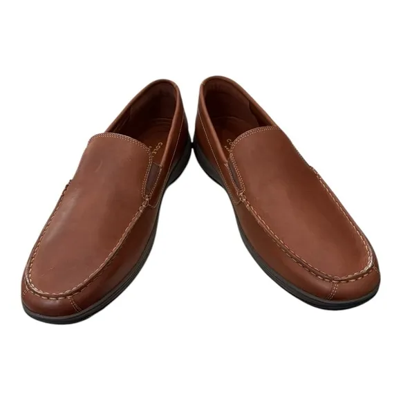 New Cole Haan Lewiston Venetian Woodbury Men's Leather Slip-on Loafers 13