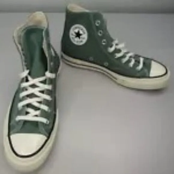 NEW CONVERSE Unisex Adult Chuck Taylor 70 HiTop Sneaker Running Shoe Green White
