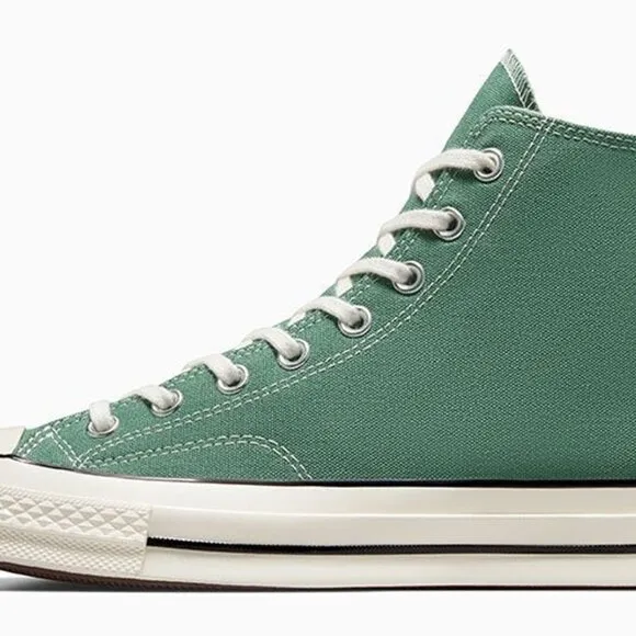 NEW CONVERSE Unisex Adult Chuck Taylor 70 HiTop Sneaker Running Shoe Green White