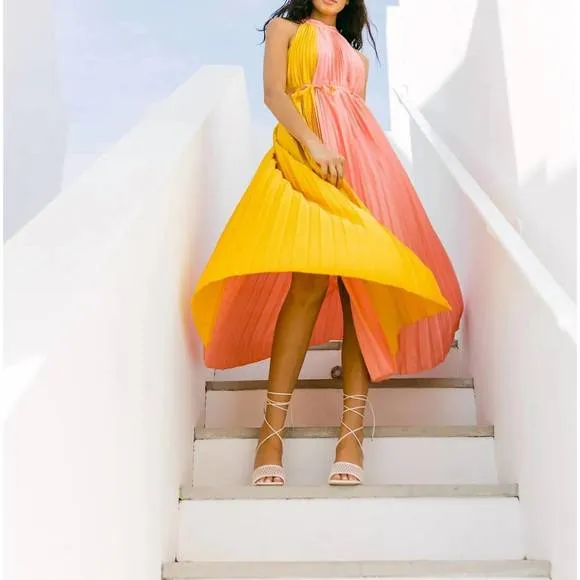 NEW CROSBY BY MOLLIE BURCH june dress in golden hour