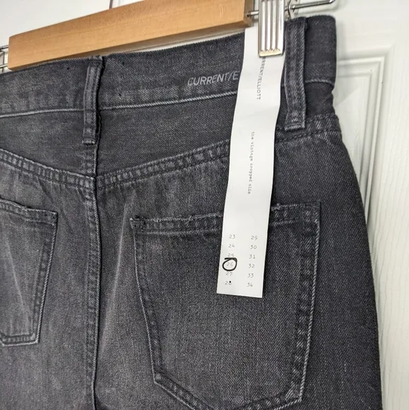New Current Elliott Vintage Cropped Slim