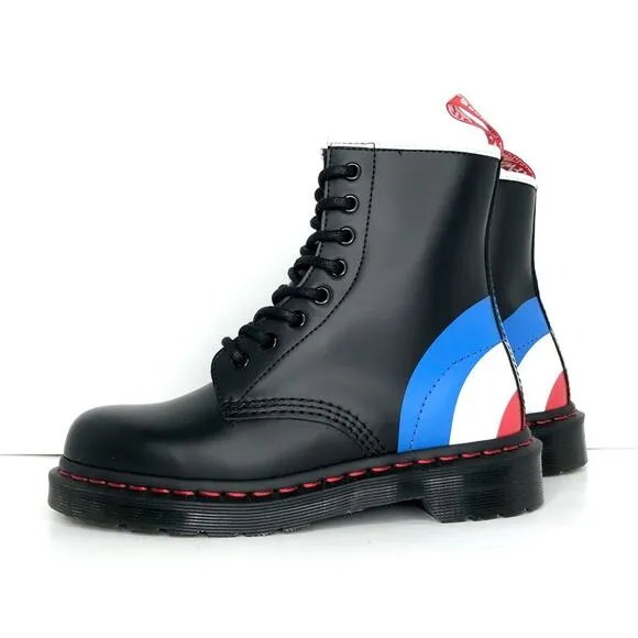 NEW Dr Martens X The Who 1460 Pascal 8 Eye Lace Up Boots Women’s 6 Shoes
