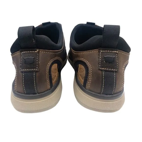 New Florsheim Venture Fisherman Brown Leather Sandals Mens 8