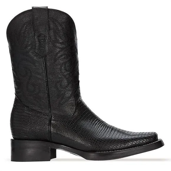 NEW FORASTERO men's western cowboy leather boots in black