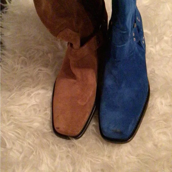NEW! Free people ** mismatched Lockhart  harness boots