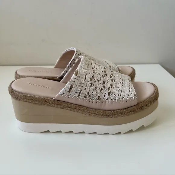 NEW Free People Santorini Platform Slide Sandal Size 8