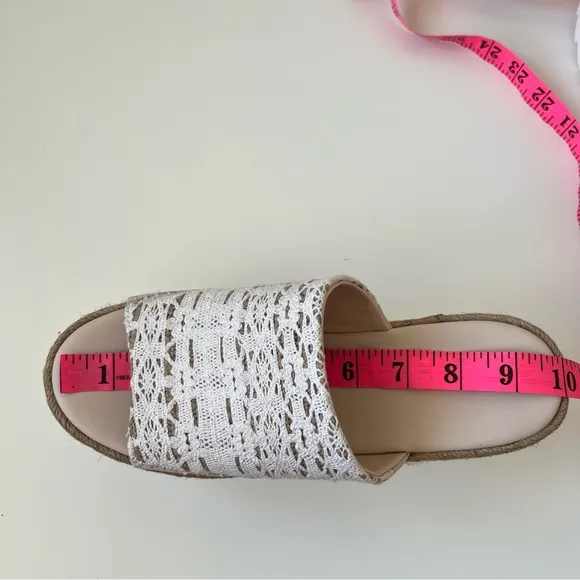 NEW Free People Santorini Platform Slide Sandal Size 8