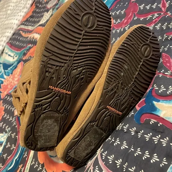 NEW groovy boho comfy Manitoban suede moccasin booties 7.5 🌞