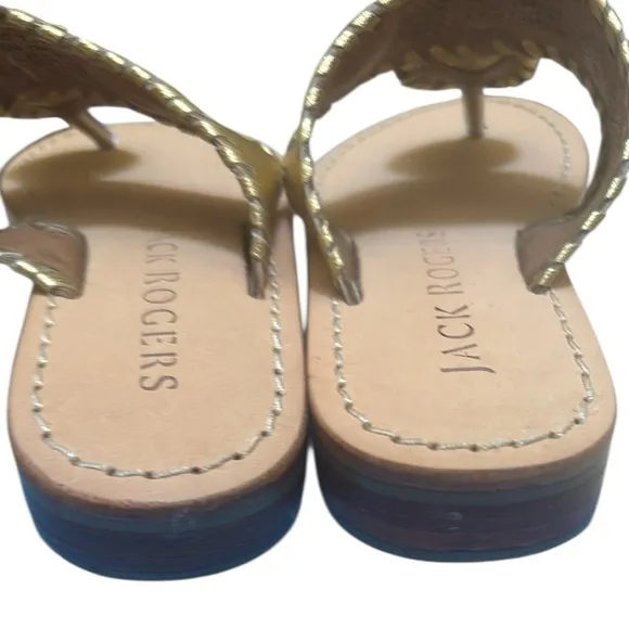 New in box girls Jack Rodgers flat sandals size 12