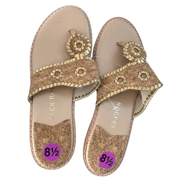New! Jack Rogers Jacks II Flat Sandals