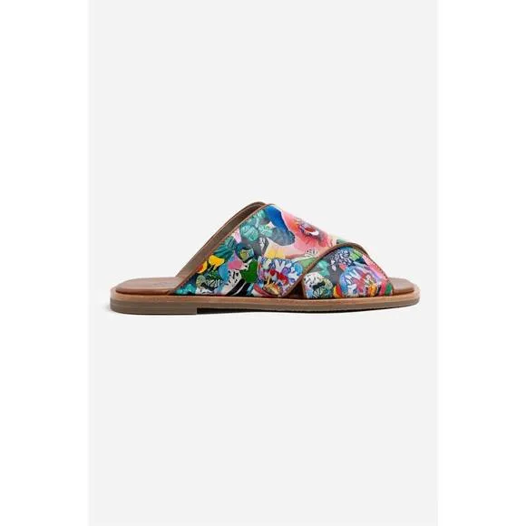 NEW JOHNNY WAS women's layla x band sandal in multi
