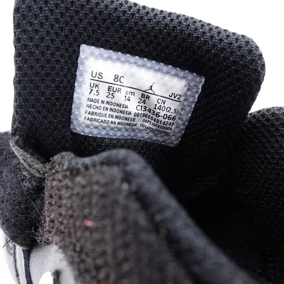 NEW Jordan Retro 1 Low Alt Hook and Loop Sneakers CI3436-066