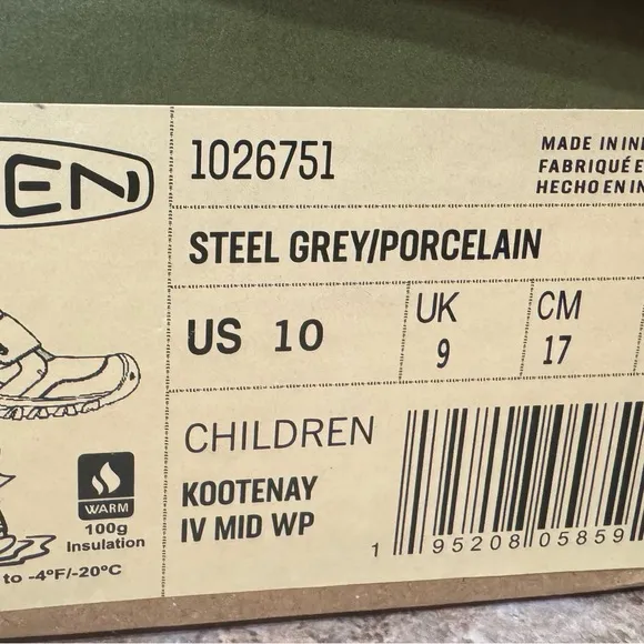 New Keen Boots