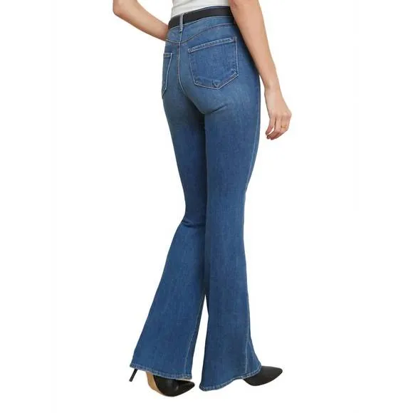 NEW L'AGENCE bell high rise flare jeans in authentique